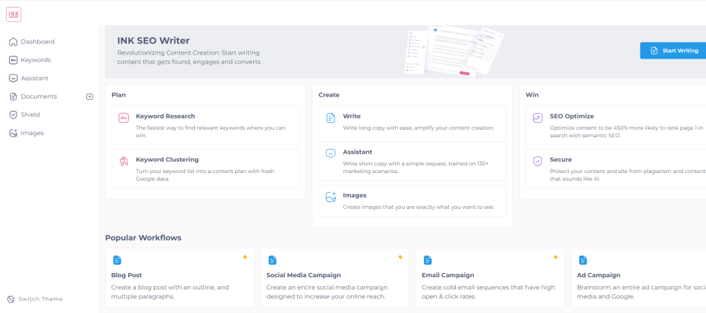 AI content writing tools